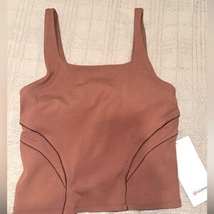 Lululemon Nulu and Mesh-Bank Shelf-Bra Yoga Tank